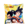 Cojín cuadrado decorativo Goku y Vegeta