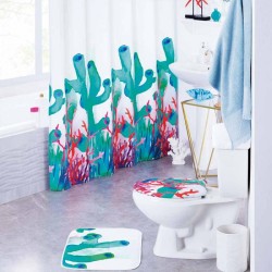 Cortina de baño Coral