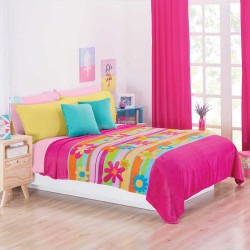 Cobertor ligero ultrasuave Coqueta Rosa