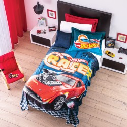 Cobertor ligero ultrasuave Hot Wheels Race