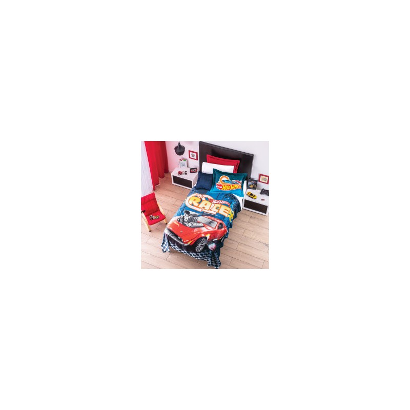 Cobertor ligero ultrasuave Hot Wheels Race