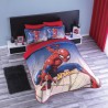 Edredón Neo Spider-Man In The City capitonado sin hilo