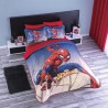 Edredón Neo Spider-Man In The City capitonado sin hilo