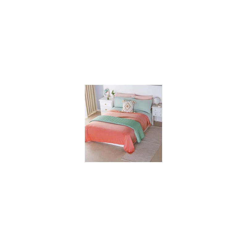 Cobertor ligero ultrasuave Deep Rose