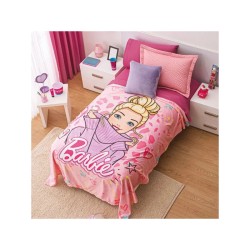 Cobertor ligero ultrasuave Barbie fashion