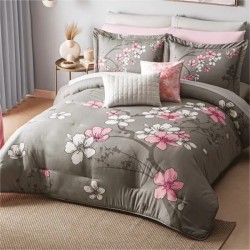 Edredón con fundas y cojines Sakura