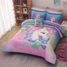Edredón con fundas y cojín Unicornio Star