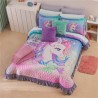 Colcha Neo Unicornio Star con fundas