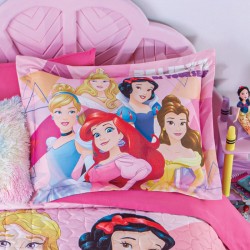Funda decorativa Princesas believe Estándar