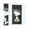 Toalla Suavitec Snoopy black