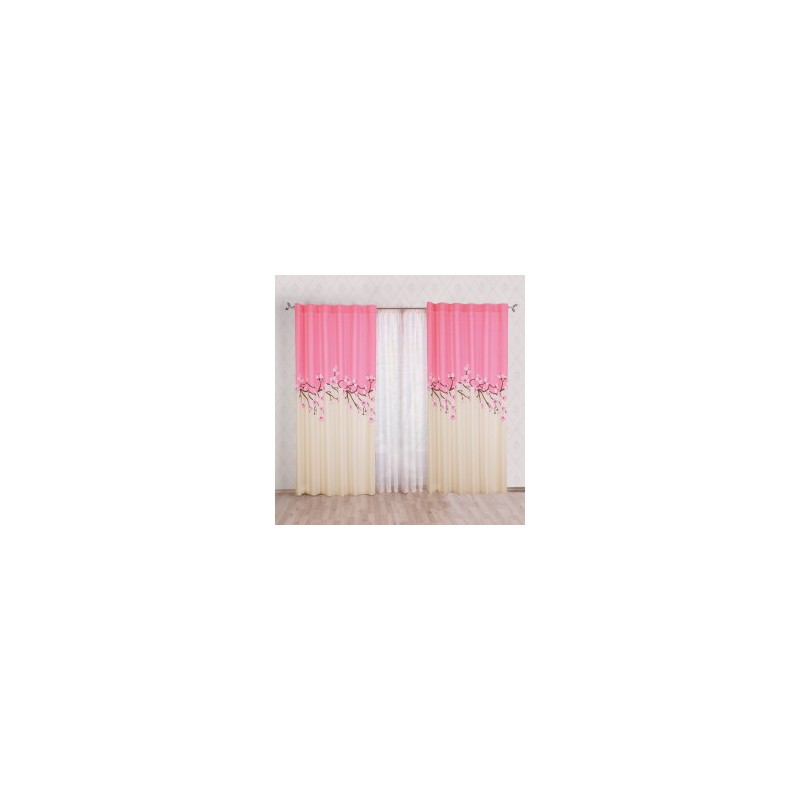 Cortinas decorativas Flor de cerezo