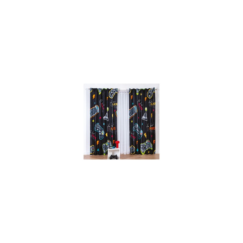Cortinas decorativas Gamer