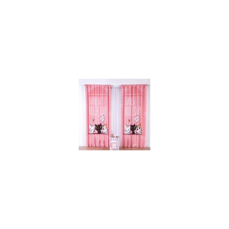 Cortinas decorativas Cats
