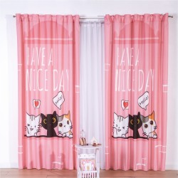 Cortinas decorativas Cats