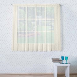 Cortinas Translúcidas Tergal Beige