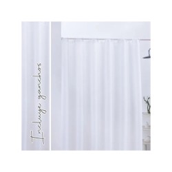 Cortina de baño Blanco