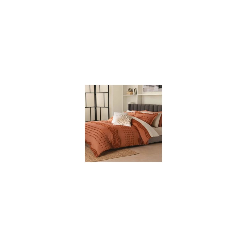 Edredón tufted con fundas Sena