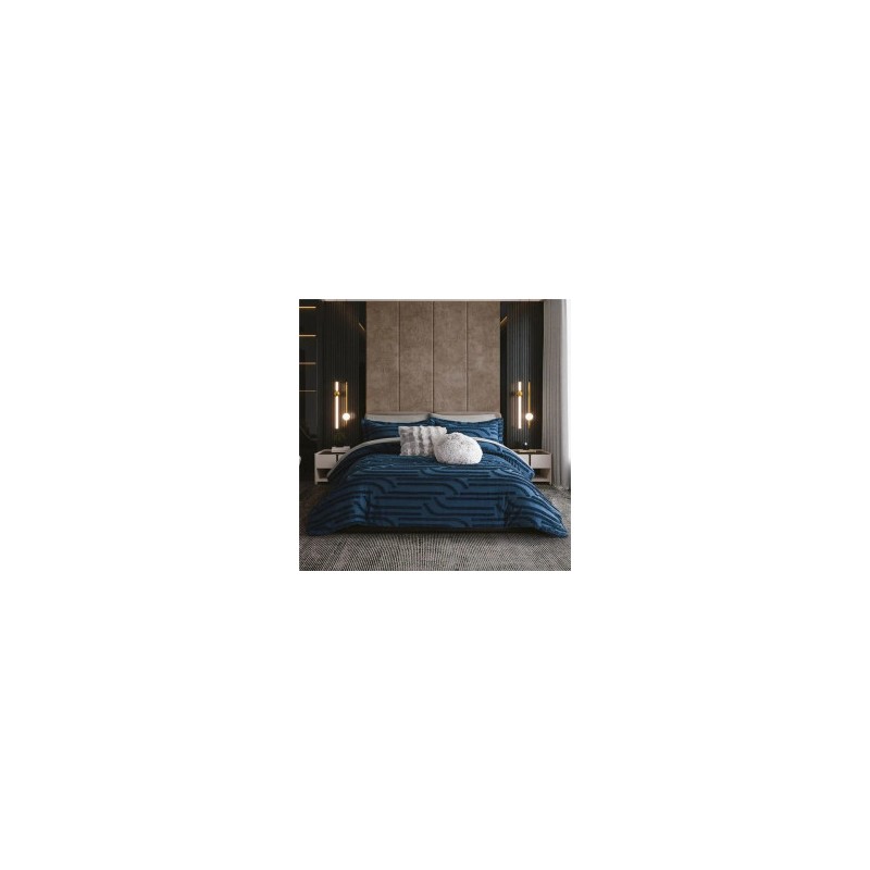 Edredón tufted con fundas Dante