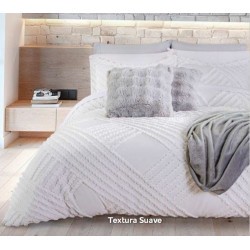 Edredón tufted con fundas Artic