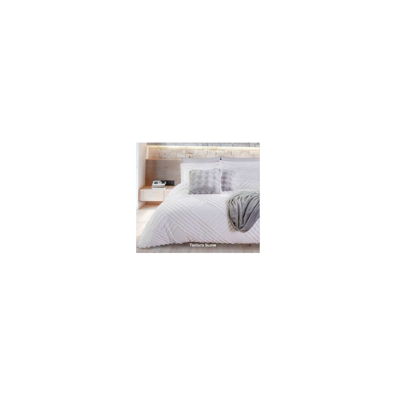 Edredón tufted con fundas Artic