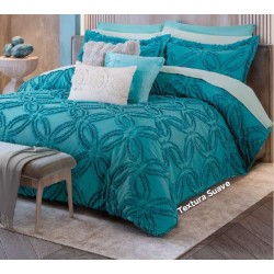 Edredón tufted con fundas Rania