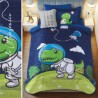 Edredón Neo Dino Astronauta capitonado sin hilo