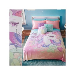 Cobertor ligero ultrasuave Unicornio Star
