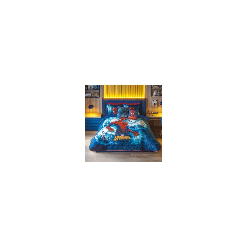 Edredón Neo Spider-man super capitonado sin hilo