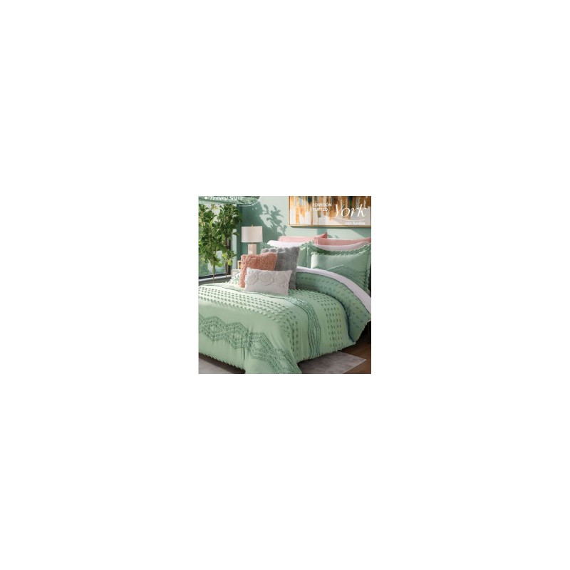 Edredón tufted con fundas York