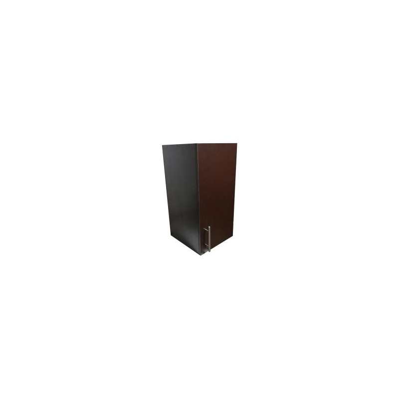 Alacena minimalista Vertical de una puerta, Chocolate (varios tamaños)